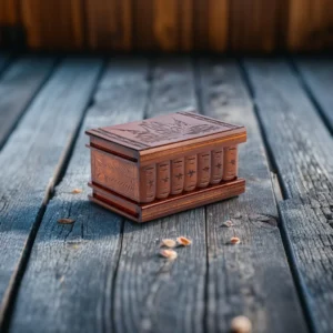 Puzzle Box with Hidden Message