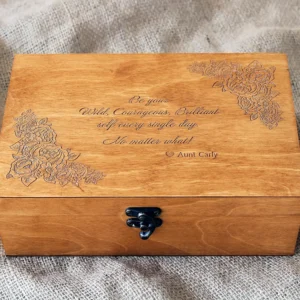 Photo Engraved Jewelry Box